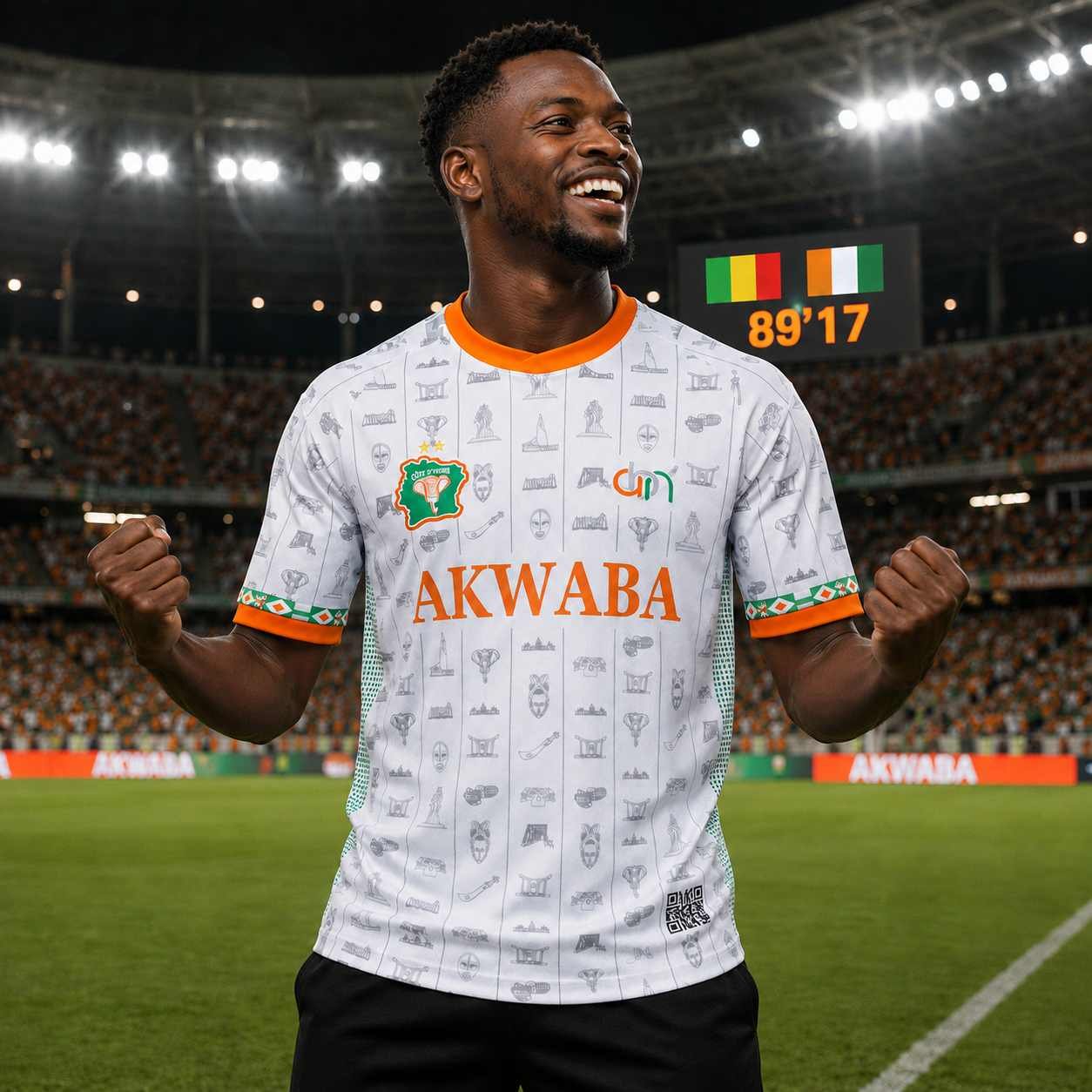 Maillot Akwaba - Édition Collector CAN 2023